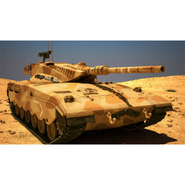 Tablou Canvas - War Merkava...